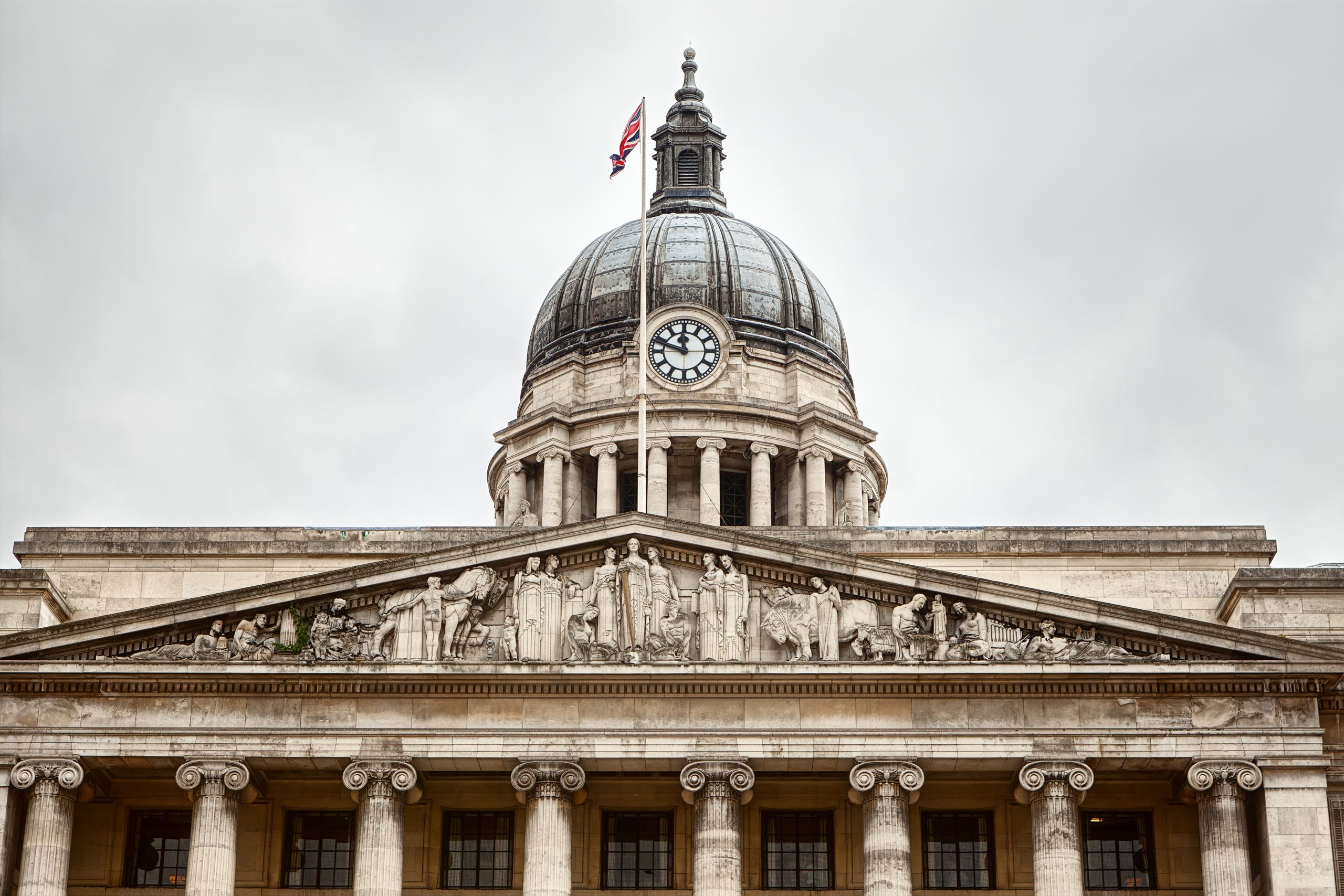 Nottingham council house, UK